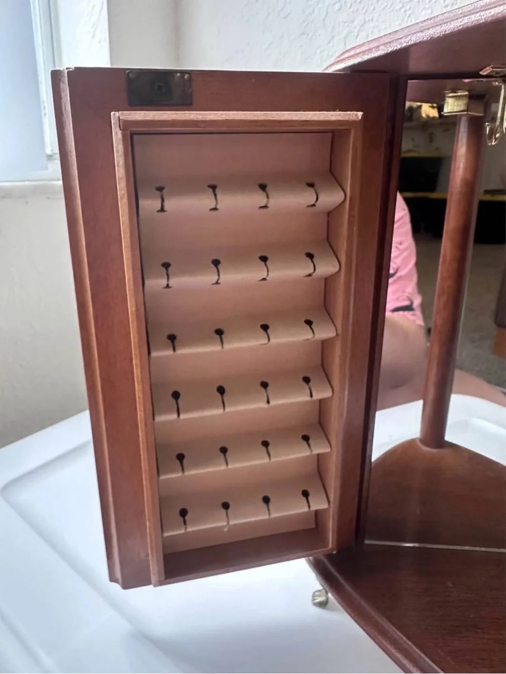Vintage style wooden
